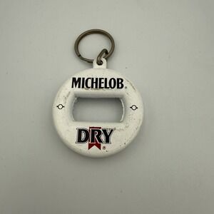 Vintage Michelob Dry Beer 3 In 1 Bottle Opener‎ BEV KEY Chain Made in Canada